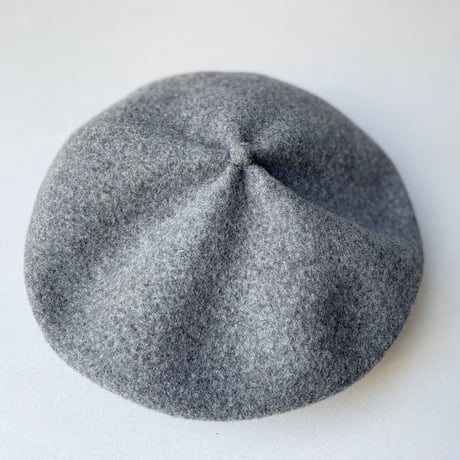 販売継続品 / mature ha. トップギャザービッグウールベレー