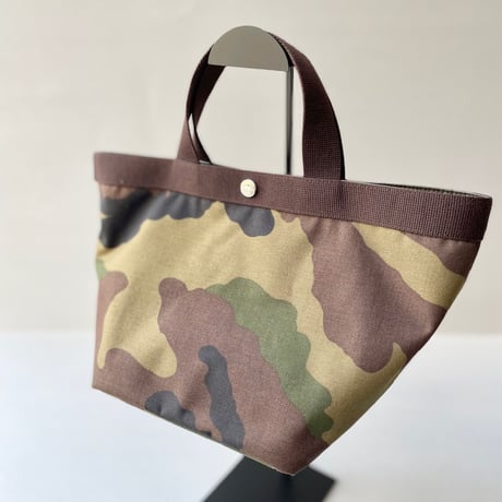 Herve Chapelier Tote bag square bottom 707W コーデュラ舟型トート Mサイズ