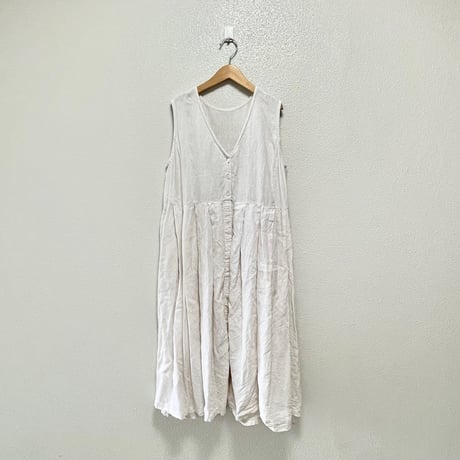 nest Robe  リネンタックノースリーブ2wayワンピース