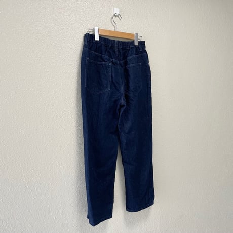 販売継続品 / TISSU サフィランリネンデニム ハイライズパンツ