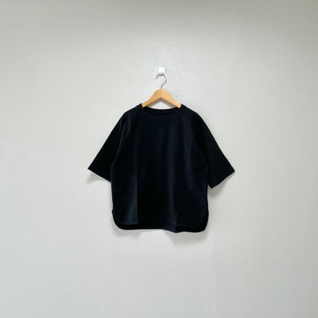 販売継続品 / UNIVERSAL TISSU ヘビープレーティング天竺ドルマンTシャツ