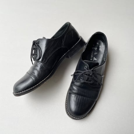 agnes b. レースアップレザーシューズ