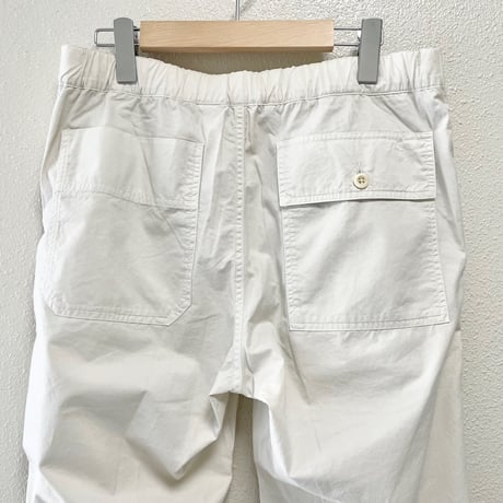 MHL. コットンストレートパンツ