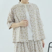 【4色展開】select 花柄キャンブリックブラウス