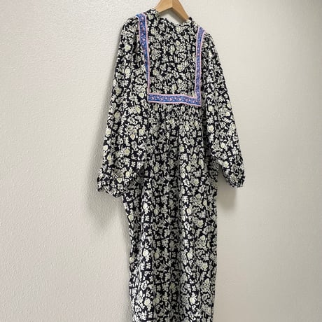FREDY REPIT プリントミックスギャザーワンピース