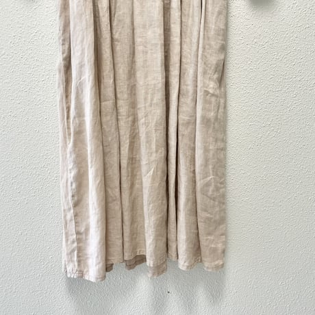 fog linen work  hal ギャザーワンピース
