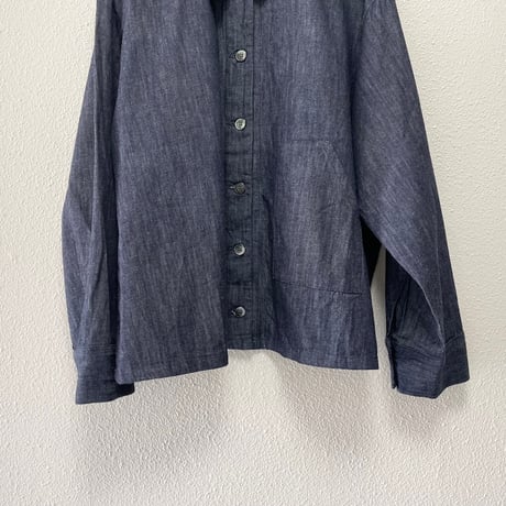 2025SS / mizuiro ind デニムコンパクトシャツ