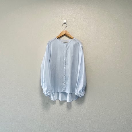 MidiUmi ノーカラーブラウス