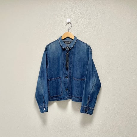 タグ付き未使用品 /  mizuiro ind  デニムショートシャツジャケット