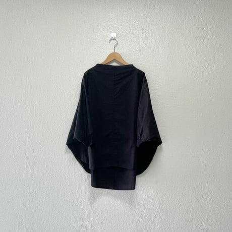 mizuiro ind  コットンボトルネックドルマンブラウス
