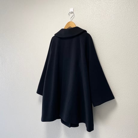 utilite ソフトメルトンラウンドカラーコート