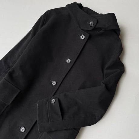 MARGARET HOWELL モールスキンフーデットコート
