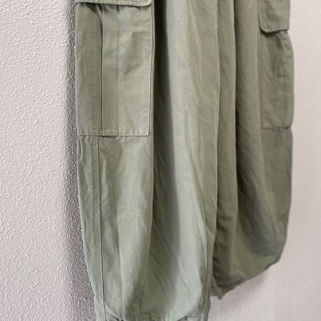 2023SS / 人気完売品 nest Robe コットンリネン石目コクーンカーゴパンツ