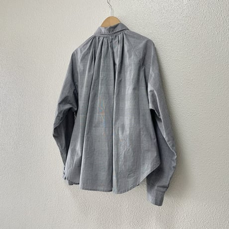 2024AW / 販売継続品 UNIVERSAL TISSU ナチュラルタイプライターギャザータックBL