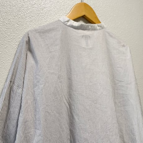 休日と詩 アリッサムロングシャツ