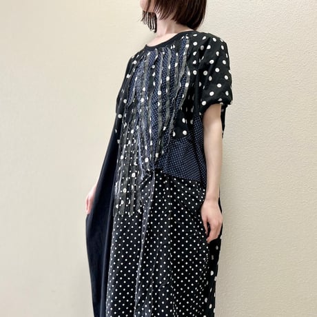 ZUCCa ミックスドットワンピース