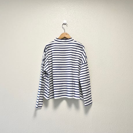 mizuiro ind ボーダーカットソー