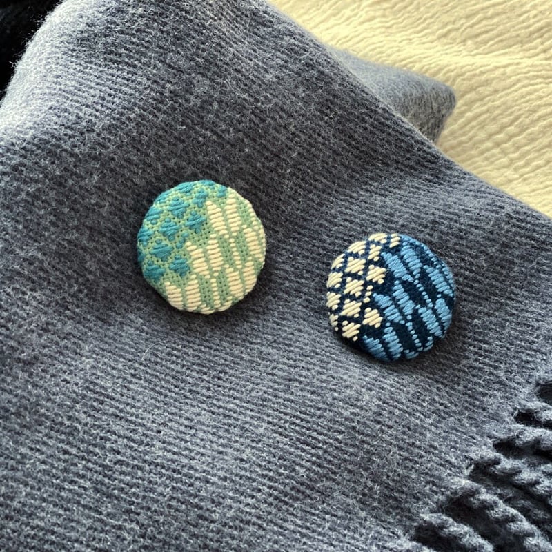 NO.460❤2人きりの冬景色❤レジンヘアゴム ブローチ