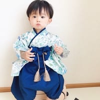 もこもこぽわんパンツ袴90センチ ぽわんパンツの袴の着用の仕方 | moco moco powan
