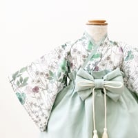 七五三3歳着物> イルマブルー×空色 | moco moco powan