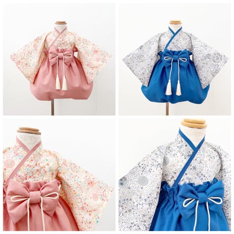 [L] アデラジャ グレー×スモーキーブルー（衣類）