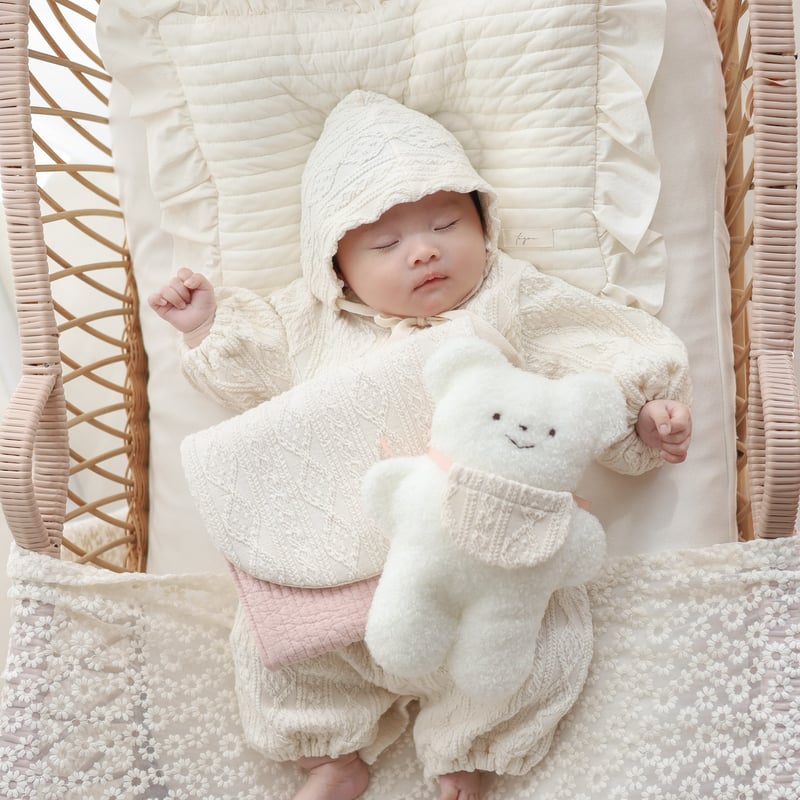 美品】cieldebebe 退院着セレモニードレス&コットンボンネット 退院着