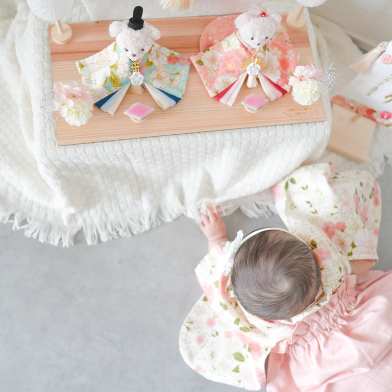 くまさんの雛人形 | moco moco powan