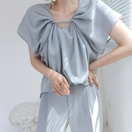 【予約】フレアスリーブブラウス