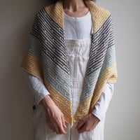 【ショール・編み図ダウンロード（日本語）】Y shawl