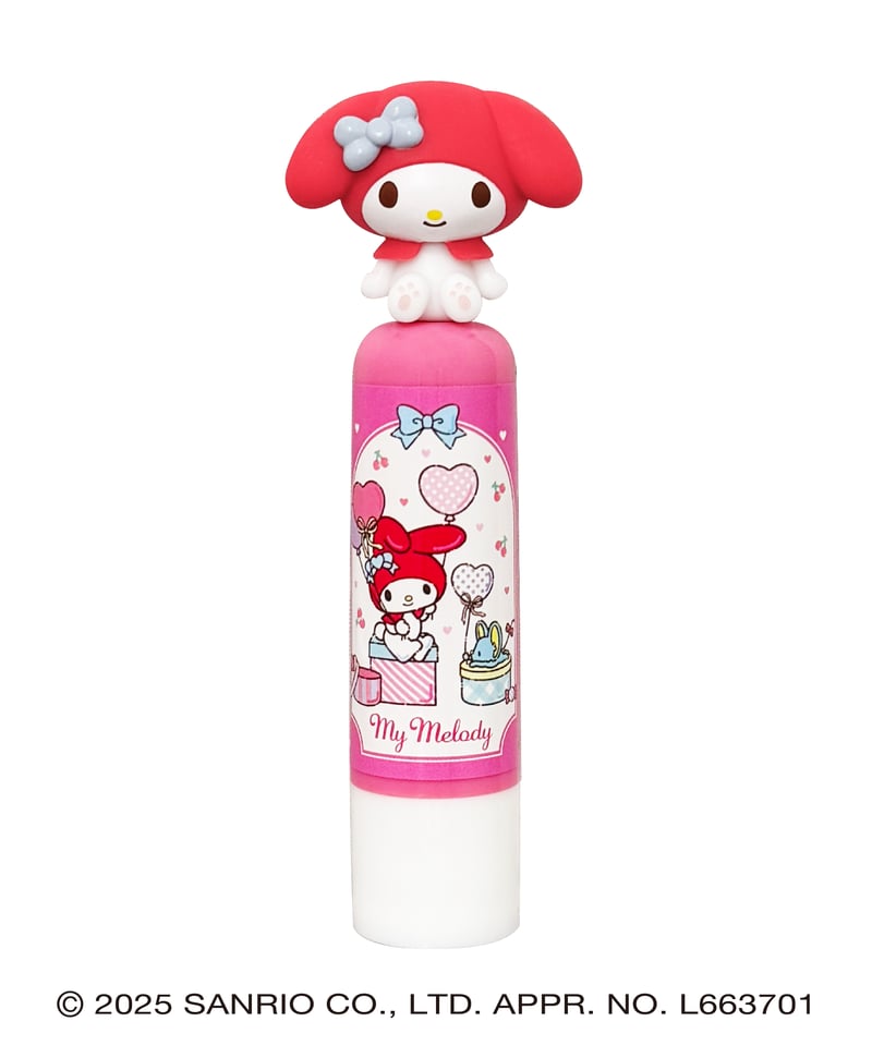 マイメロディおすわりリップクリーム | PIERAS OFFICIAL STORE
