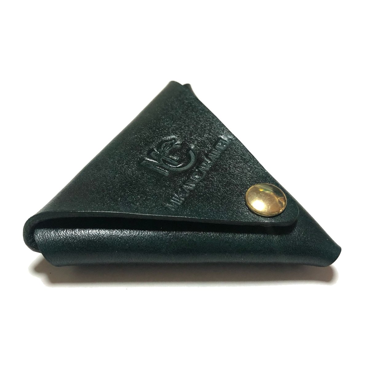 三角コインケース | Leather Shop Mikancaramel
