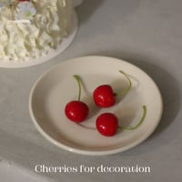 Cherries for decoration