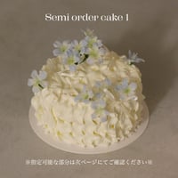 Semi order cake 1