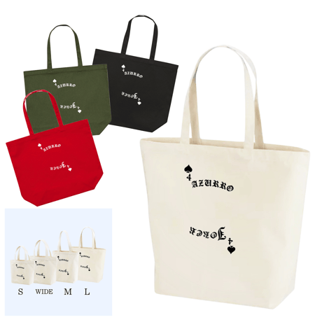 Canvas tote bag-Cards style/L