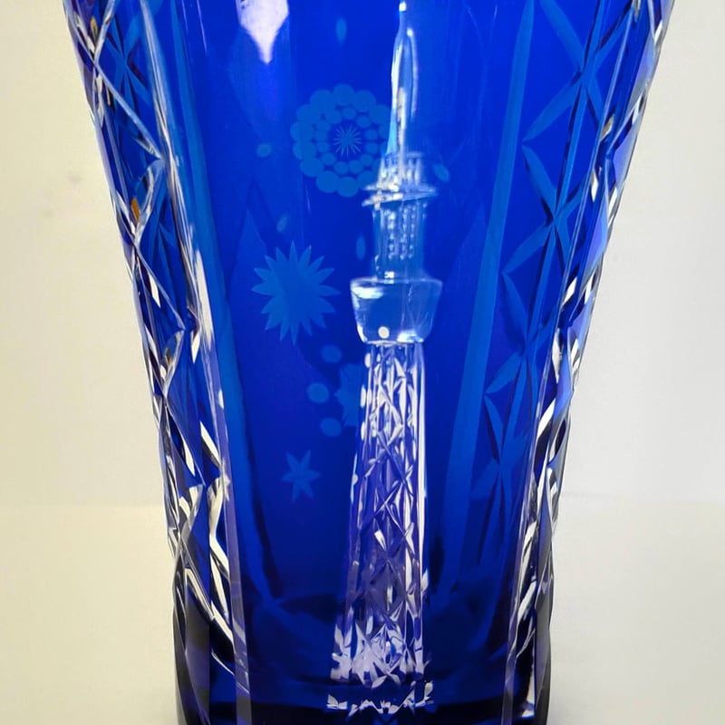 江戸切子タンブラー 下町夢ツリー | 江戸切子製造販売店 彩り