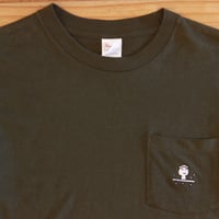 刺しゅうポケＴ  グリーン
