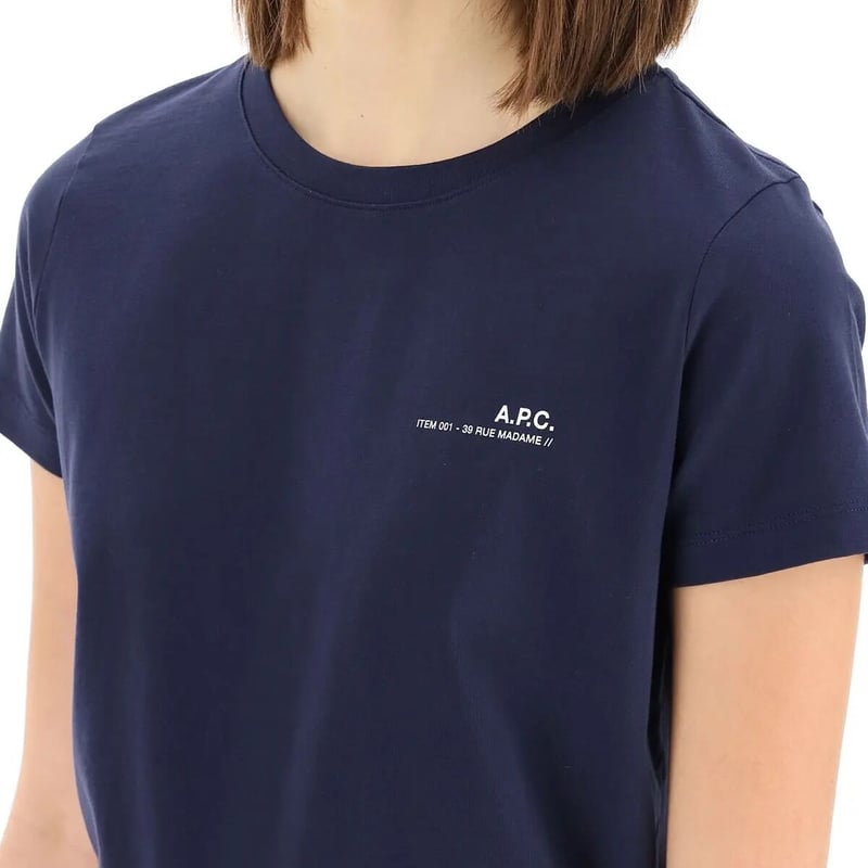 A.P.C / 001-39 Rue Madame オーガニックコットン Tシャツ | tom...