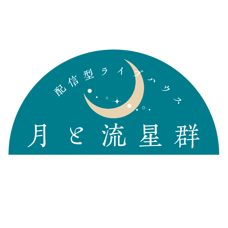 月と流星群