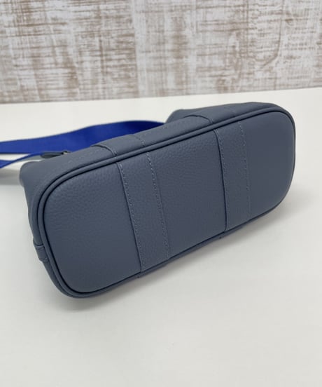 牛革レザートートバッグmini ・kind blue