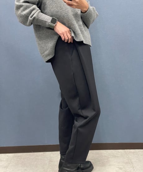 Pauline Bleu ポリーヌブロー　ソフトボンディング タック入りパンツ