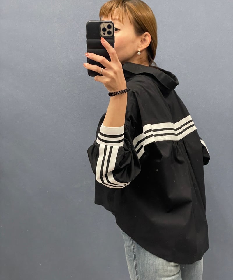 Dignite collier ディニテコリエ ストライプラインシャツ | HA-CHI