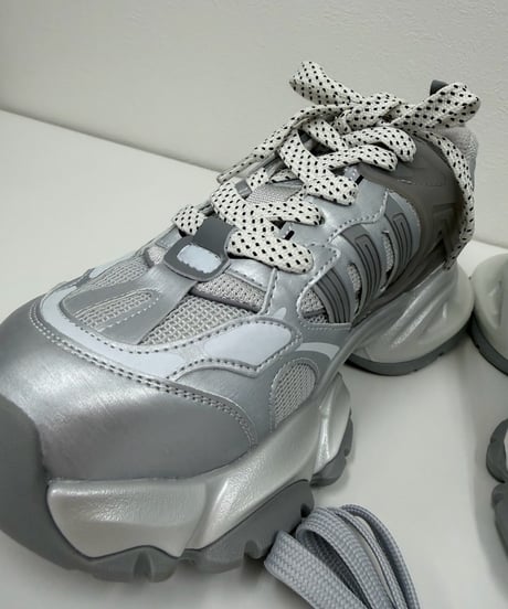 Pauline Bleu ポリーヌブロー　配色ダッドスニーカー
