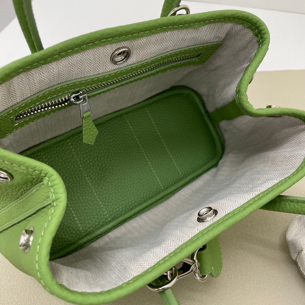 ☆新色☆牛革レザートートバッグmini アップルグリーン | HA-CHI ☆新色☆牛革レザートートバッグmini アップルグリーン | HA-CHI