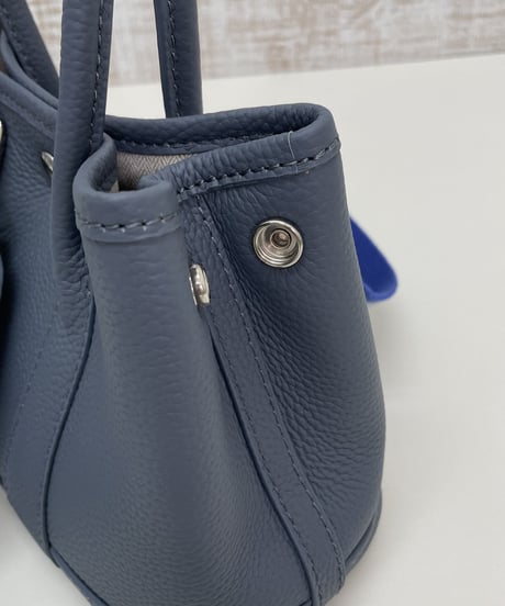 牛革レザートートバッグmini ・kind blue