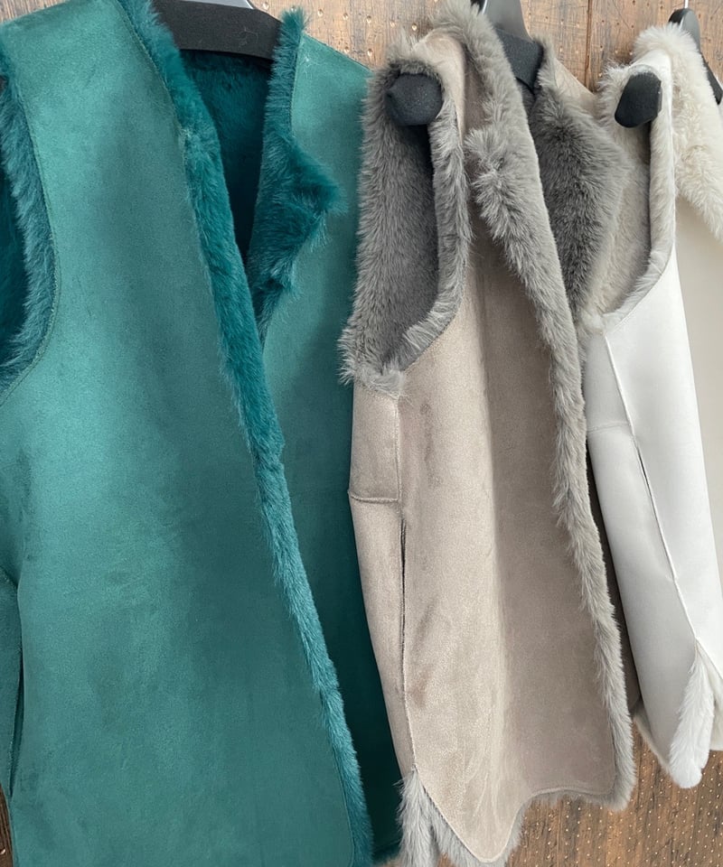 Dignite collier ディニテコリエ 2way エコファーベスト | HA-CHI