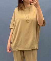 Dignite collier ディニテコリエ　ストレッチシフォンドルマン トップス