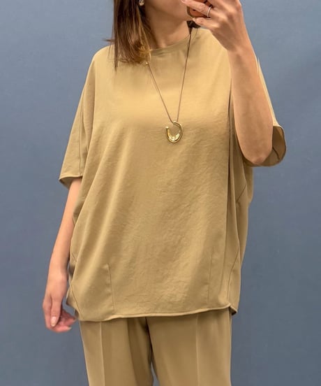 Dignite collier ディニテコリエ　ストレッチシフォンドルマン トップス