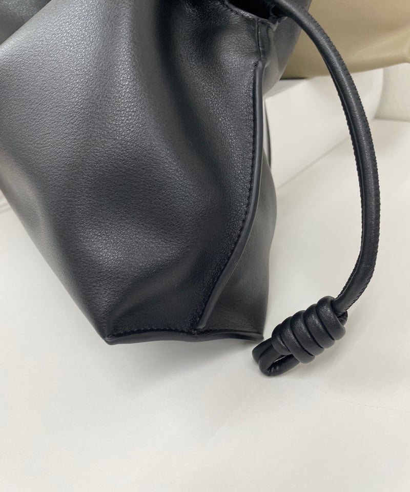 牛革ツーウェイバック 牛革製 2way 巾着バッグ ショルダー付き | HA-CHI