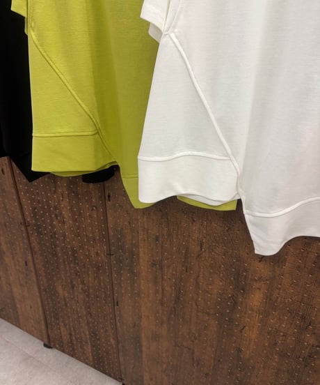 select 切り替えアシメデザインTシャツ