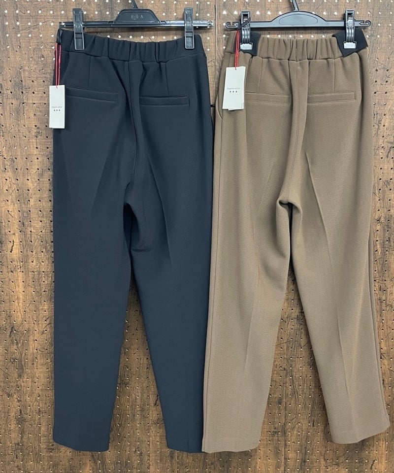 Dignite collier ディニテコリエ 裏起毛 テーパードパンツ | HA-CHI